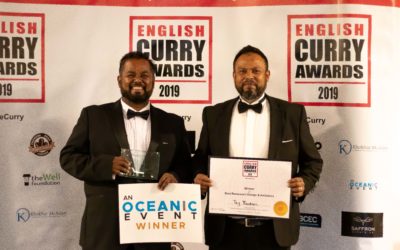 Taj Wins for Best Restaurant Design and Ambience at the Curry Awards 2019
