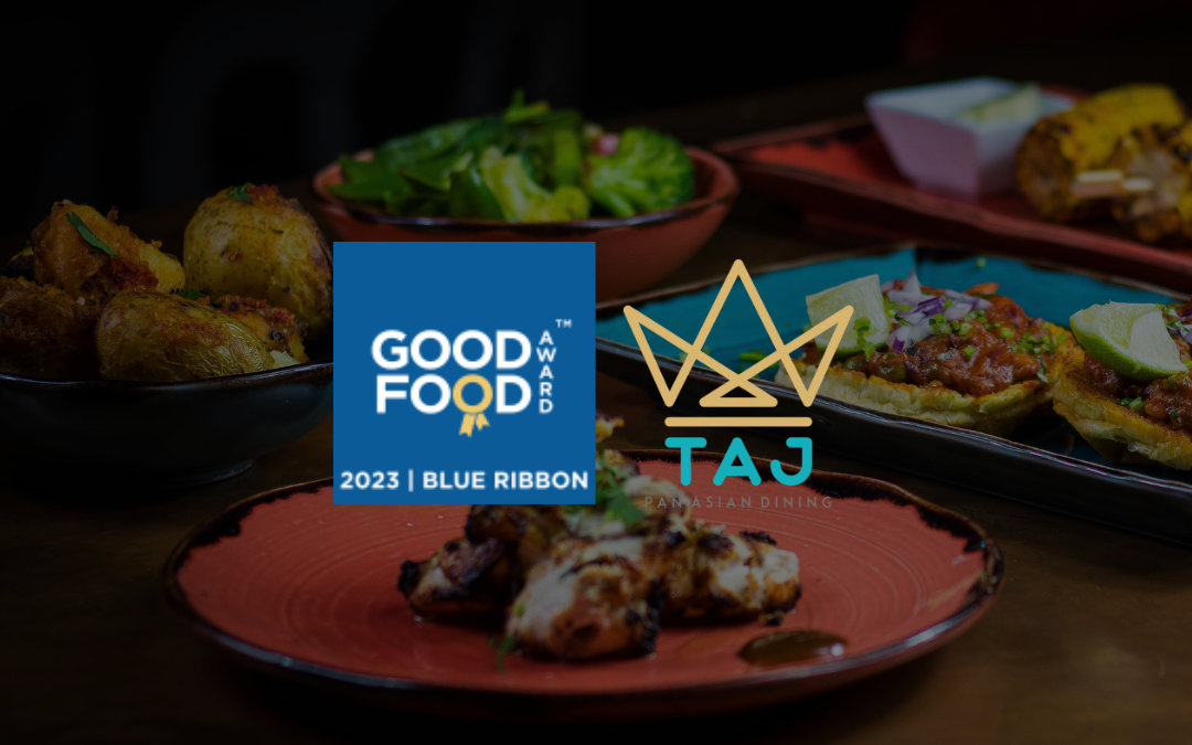 Taj Tandoori Awarded Blue Ribbon by Good Food Awards